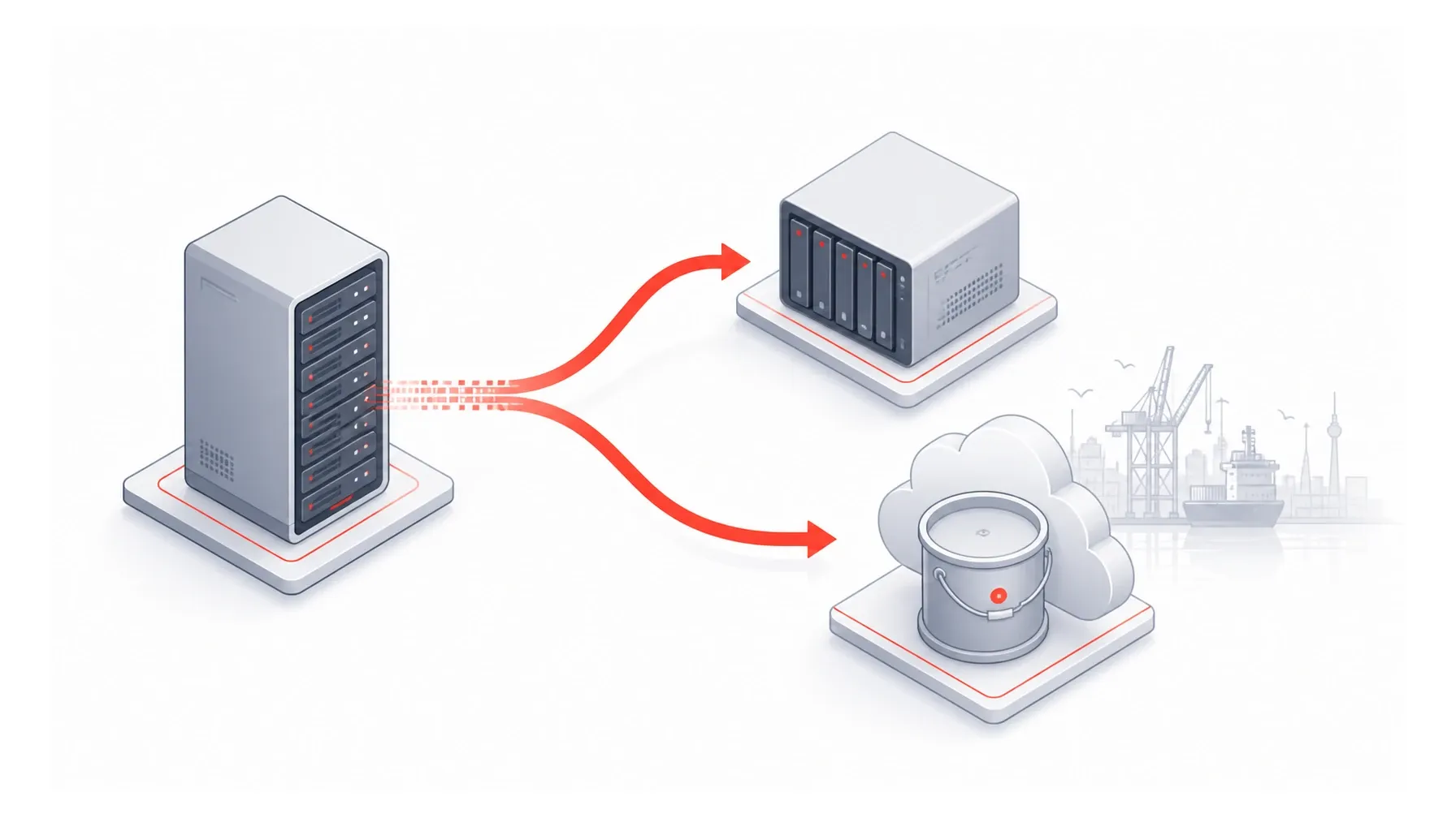 Impossible Cloud als EU-Backup-Ziel im 3-2-1-Modell