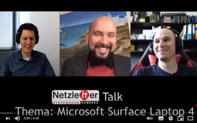 Microsoft Surface Laptop 4 – Netzleiter Talk aus Hamburg